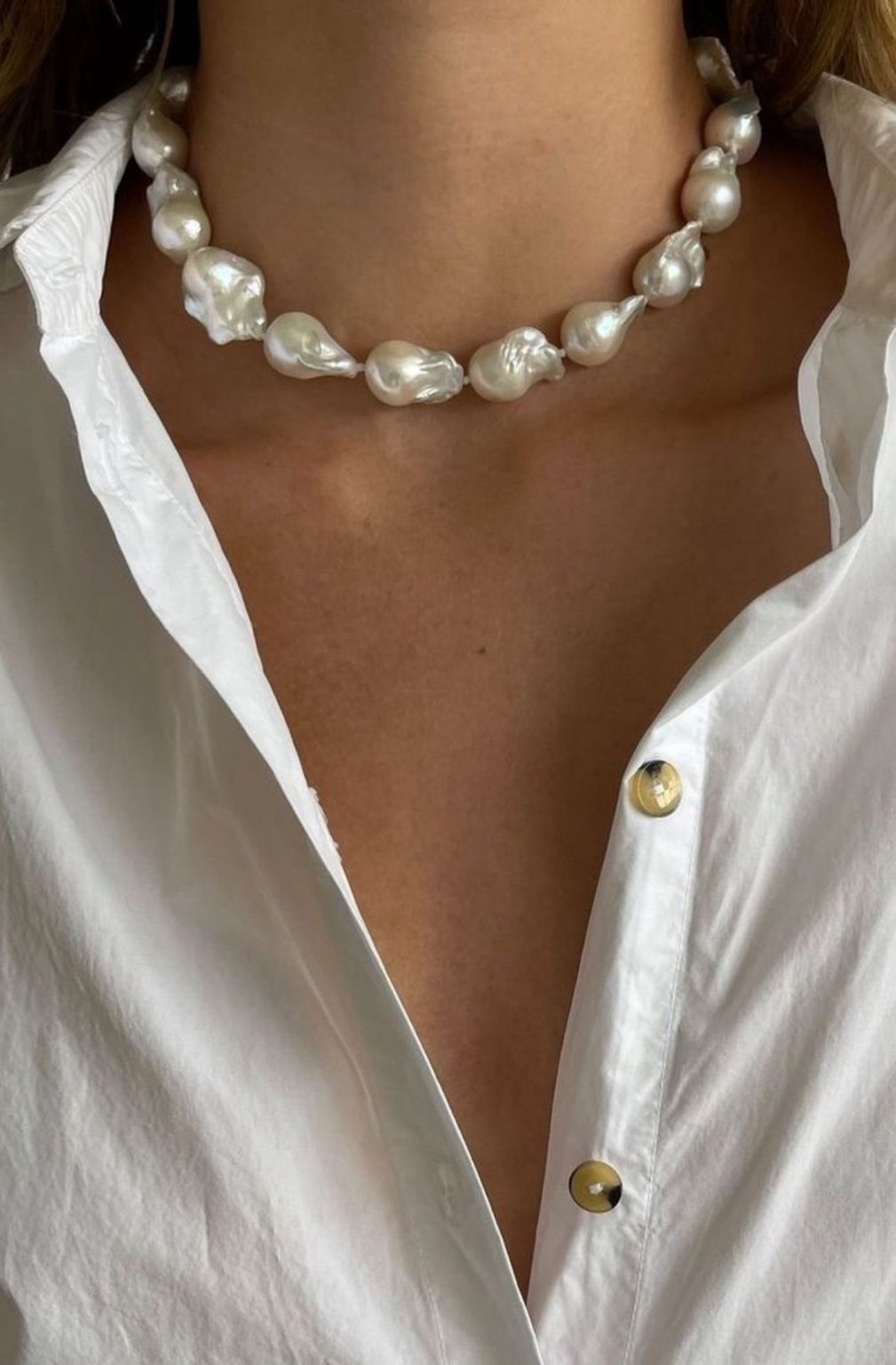 Perlas Barrocas Necklace