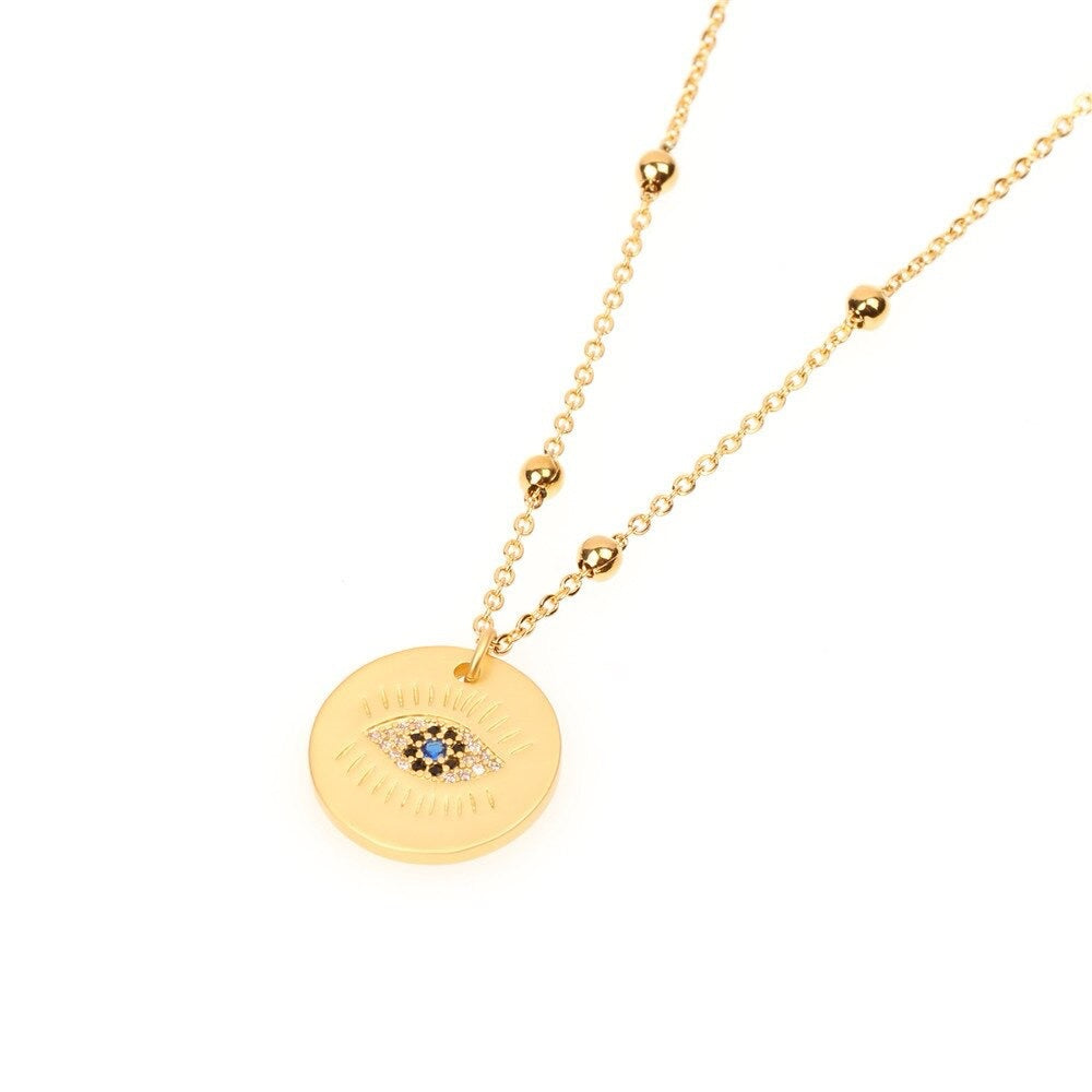 Blue Eye Necklace