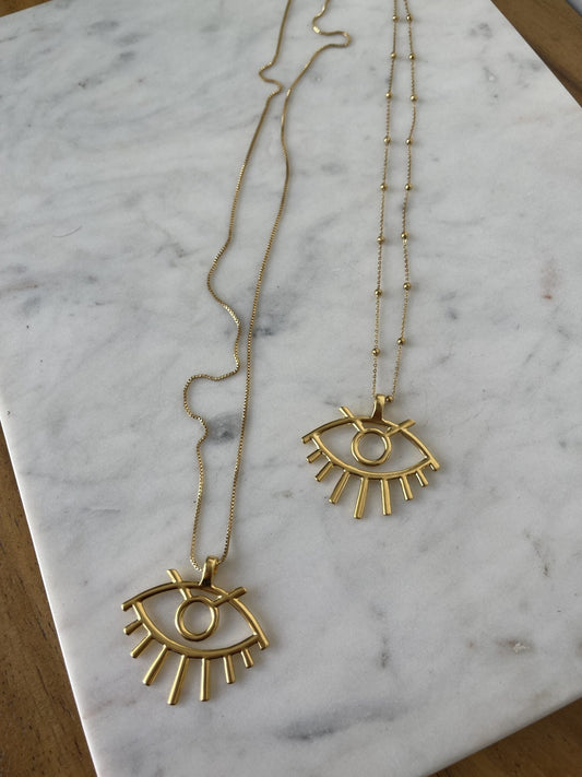 Necklace Eyes Jumbo